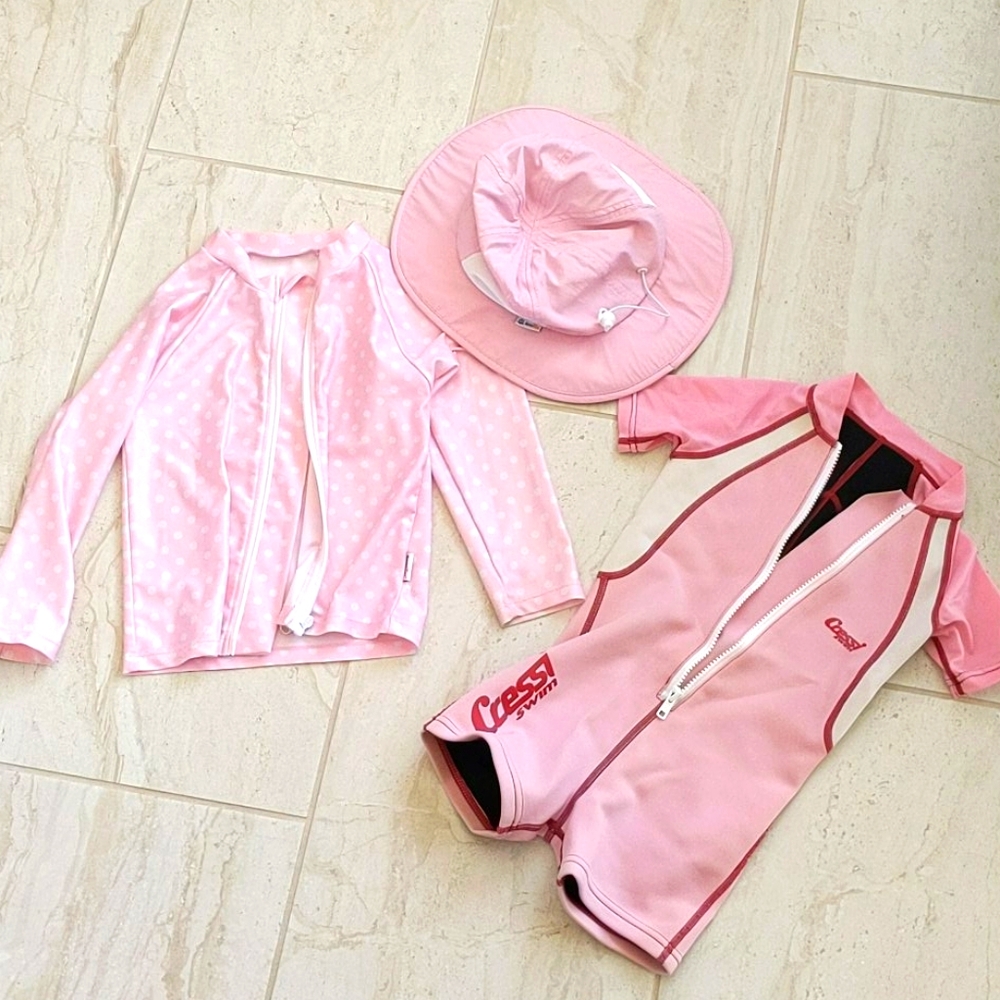 Swim Zip and Cressi Combo! Girls 5- last Chance!!!